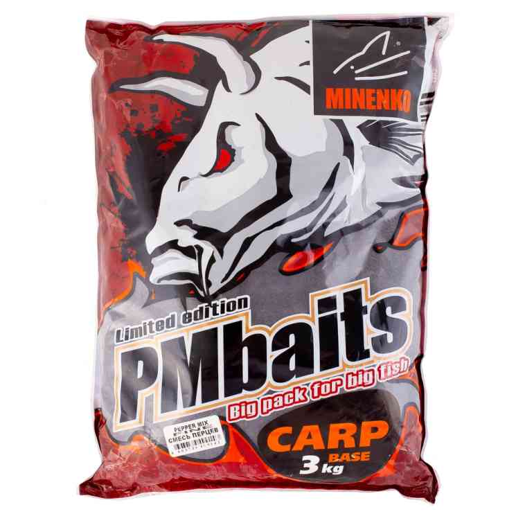 Купить Прикормка MINENKO CARP PepperMix (3кг)