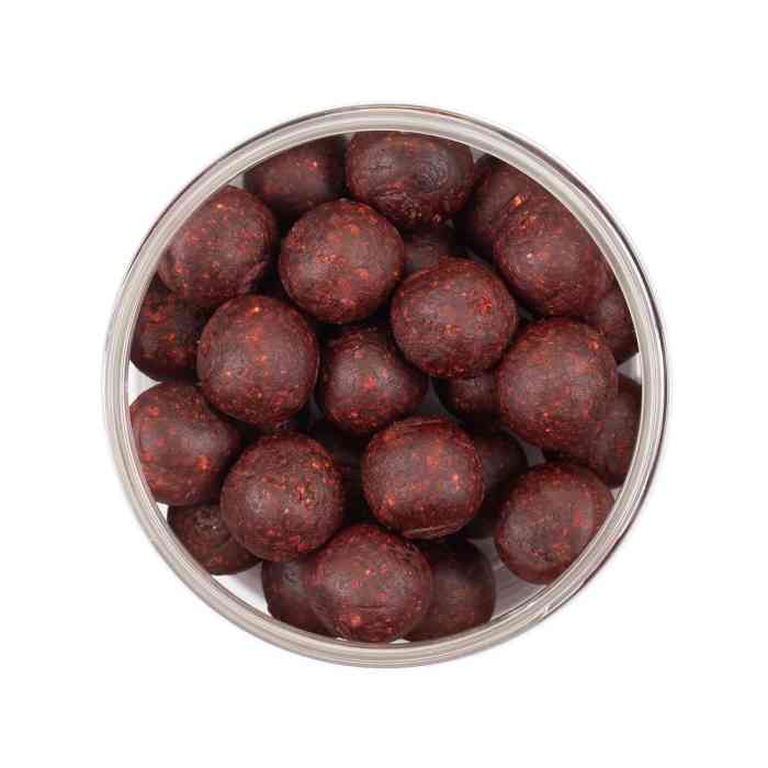 Насадочные бойлы MINENKO STRAWBERRY 20мм (пылящие)