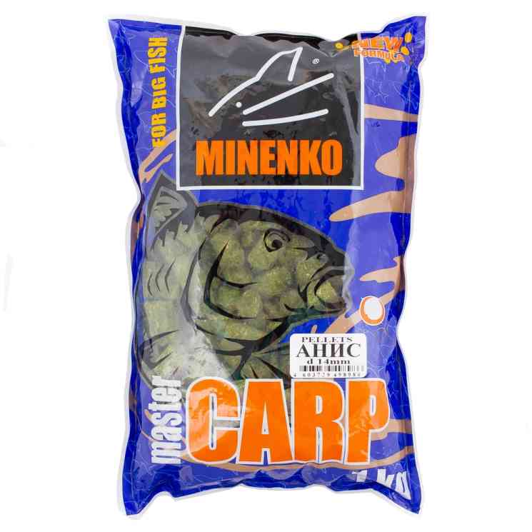 Купить Пеллетс MINENKO Master Carp Анис 14мм