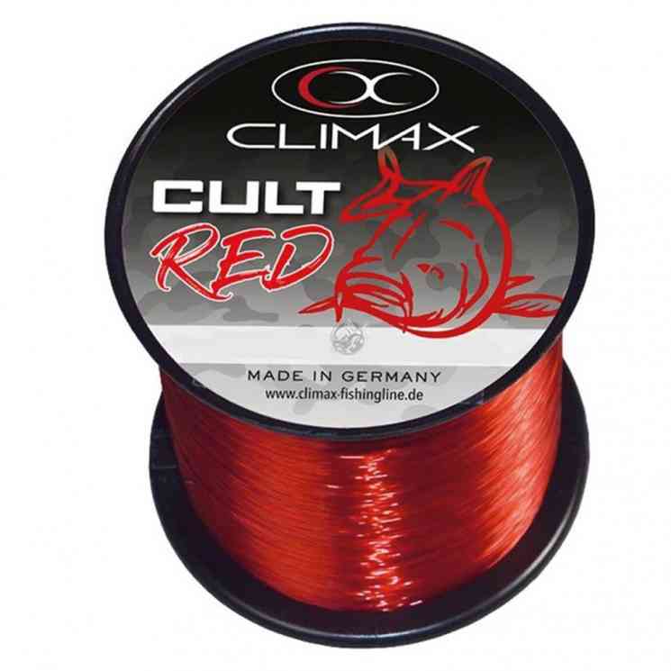 Купить Леска Climax CULT Carpline Red 0.25мм (1780м)
