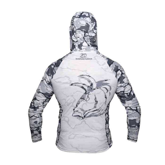 Джерси с капюшоном Graphitе white camo (S)