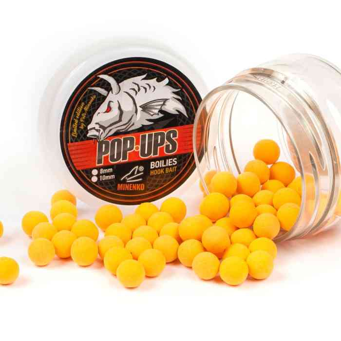 Бойлы плавающие MINENKO TUTTI-FRUTTI Pop-Up 10мм