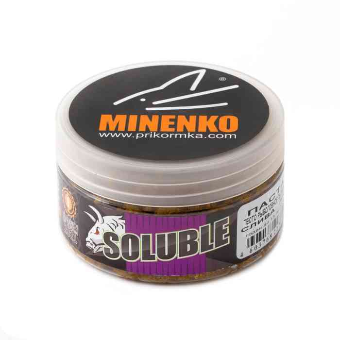 Паста MINENKO (тесто рыболовное) САЗАН (пылящая) 250мл