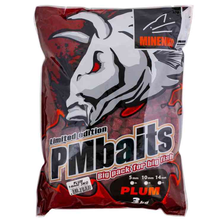 Купить Пеллетс MINENKO Plum 14мм (3кг)