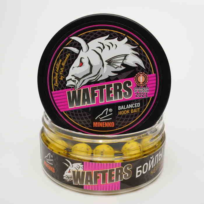 Купить Купить Бойлы нейтральной плавучести WAFTERS PRO FLUO HONEY (МЕД ) 12ММ