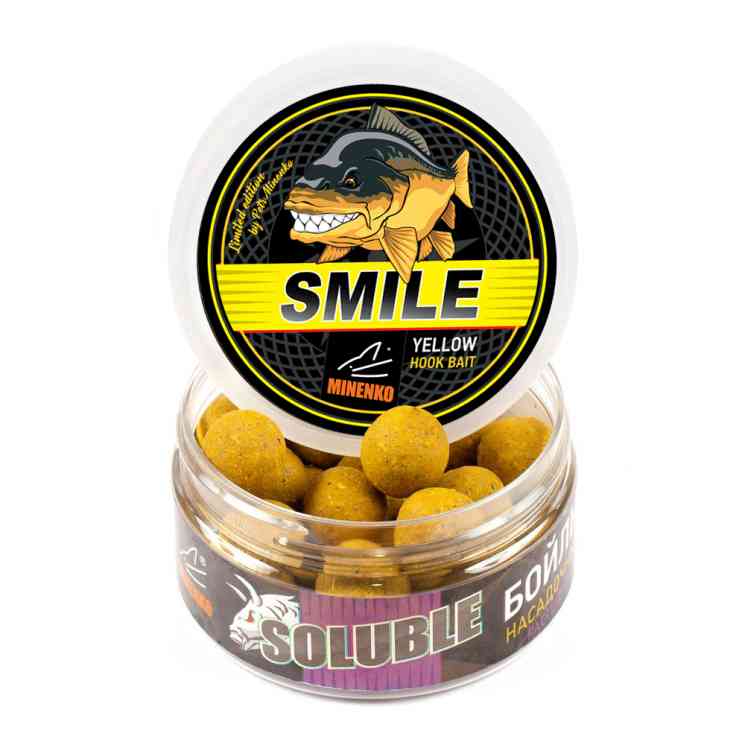 Купить Насадочные бойлы MINENKO TIGER NUT (SMILE) 20мм (пылящие)