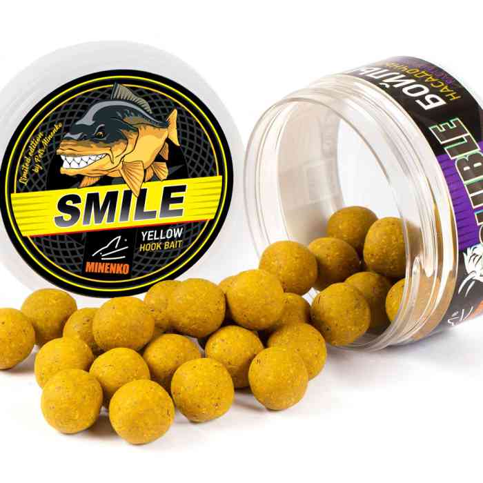 Насадочные бойлы MINENKO TIGER NUT (SMILE) 20мм (пылящие)