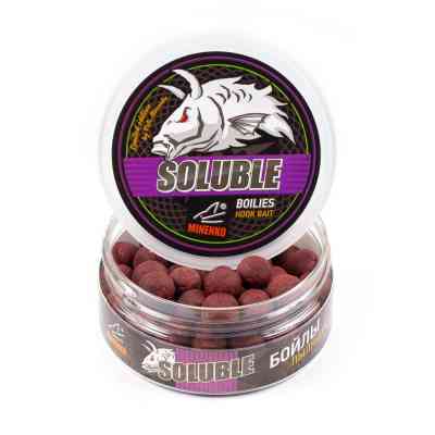 Насадочные бойлы MINENKO STRAWBERRY 14мм (пылящие)