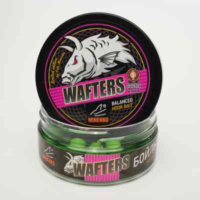 Бойлы нейтральной плавучести WAFTERS PRO FLUO MUSSEL (МИДИЯ) 14ММ
