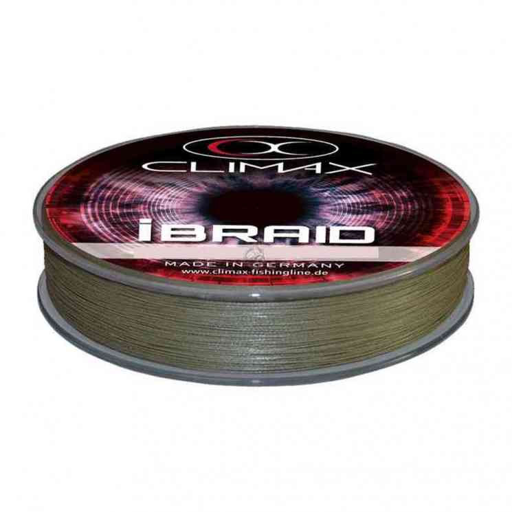 Купить Шнур Climax iBraid 8 Olive (0.16), 135м, 14.2 кг
