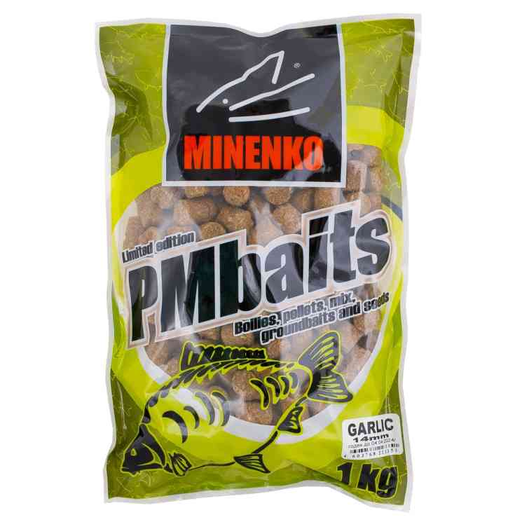 Купить Пеллетс MINENKO Garlic 14мм (1кг)