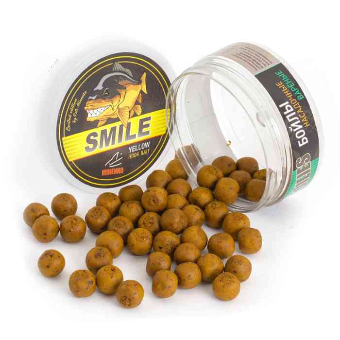 Насадочные бойлы MINENKO TIGER NUT (SMILE) 14мм (варёные)