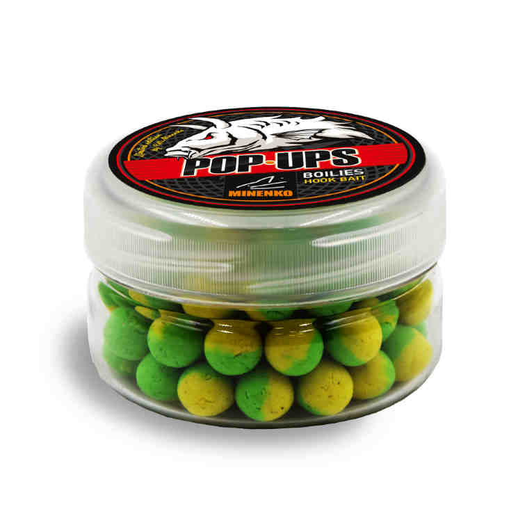 Купить Бойлы плавающие MINENKO PINEAPPLE & PEAR Pop-Up (double color) 10мм