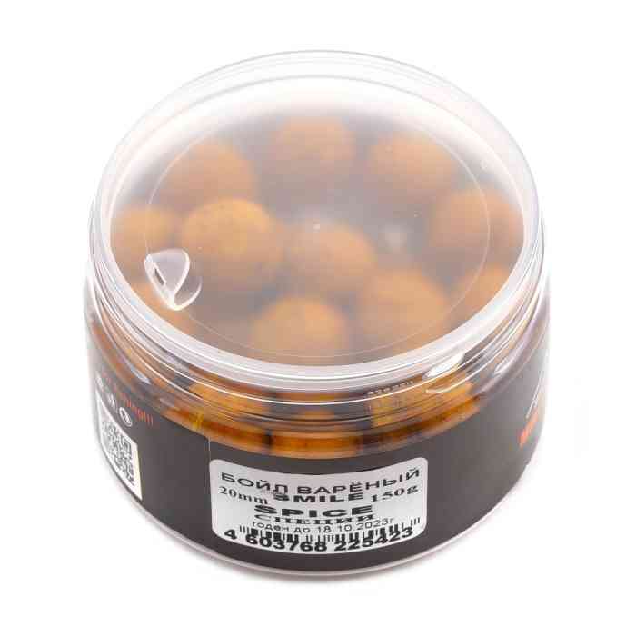 Насадочные бойлы MINENKO SPICE (SMILE) 20мм (варёные)