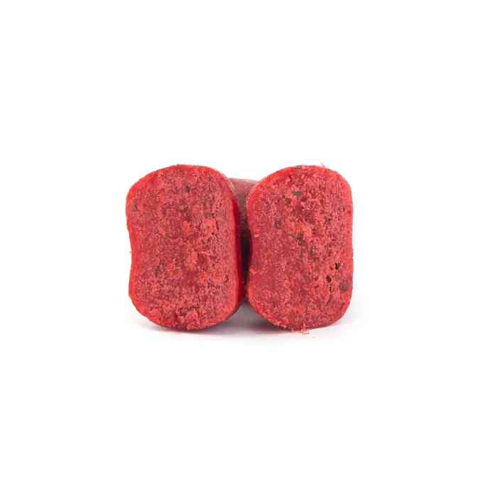 Насадочные DUMBELLS бойлы MINENKO STRAWBERRY 14x20мм (в дипе)