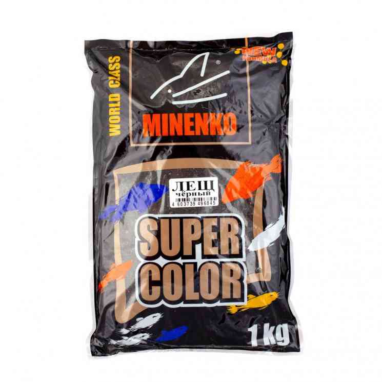 Купить Прикормка MINENKO Super Color Лещ Чёрный