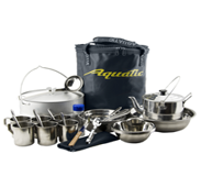 Пикниковый набор Aquatic ПН-12-6С на 6 персон (цвет ведра: синий)